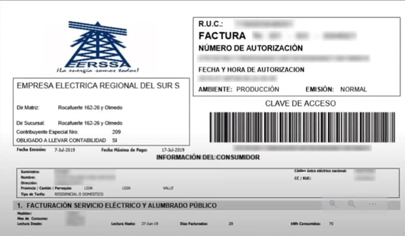 Guía paso a paso para consultar la planilla de luz de EERSSA