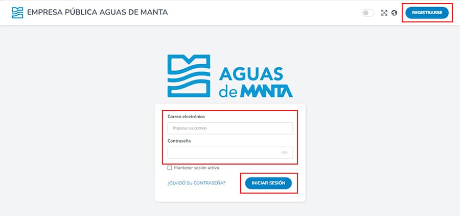Guía paso a paso para consultar la planilla de agua en Manta