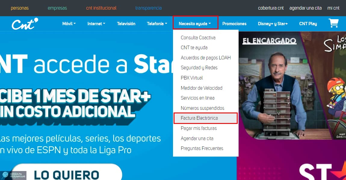 Guía paso a paso para consultar tu planilla de televisión de CNT