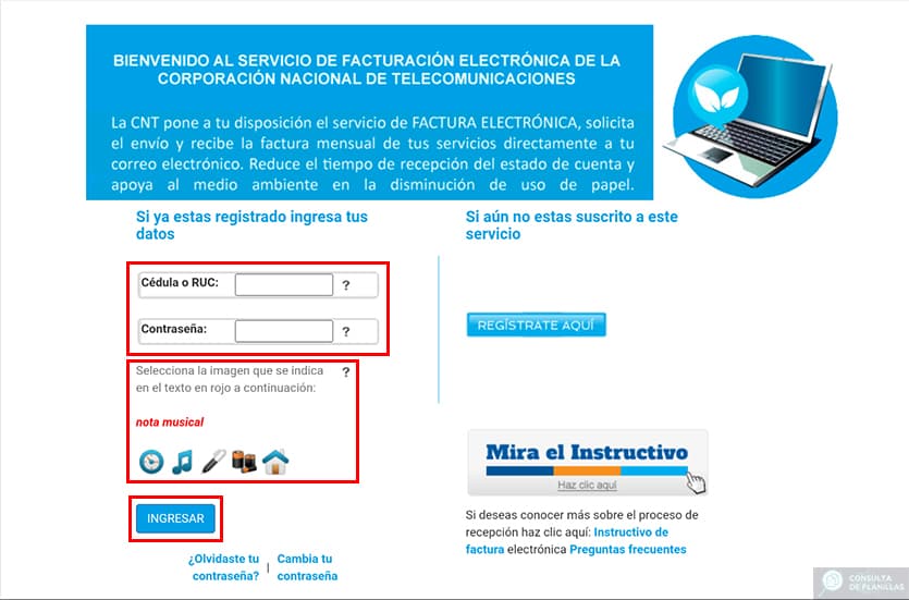 Guía paso a paso para consultar tu planilla de televisión de CNT