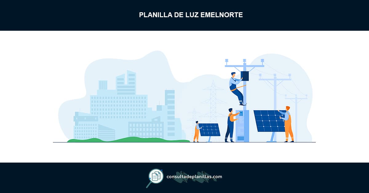 Planilla de Luz EMELNORTE Cómo consultar e imprimir • CdP